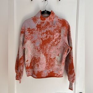 Anthropologie | The Beatriz Mock-Neck Sweater: Lurex Edition | size XS